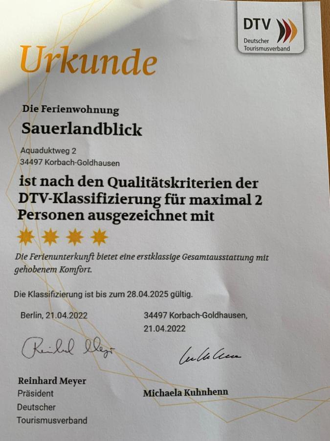 Ferienwohnung Sauerlandblick Goldhausen Ngoại thất bức ảnh